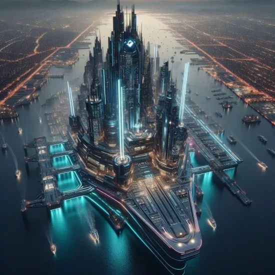 The Best Design of a Futuristic Water City