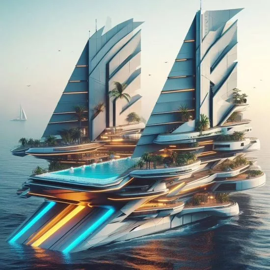 The Best Design of a Futuristic Water City