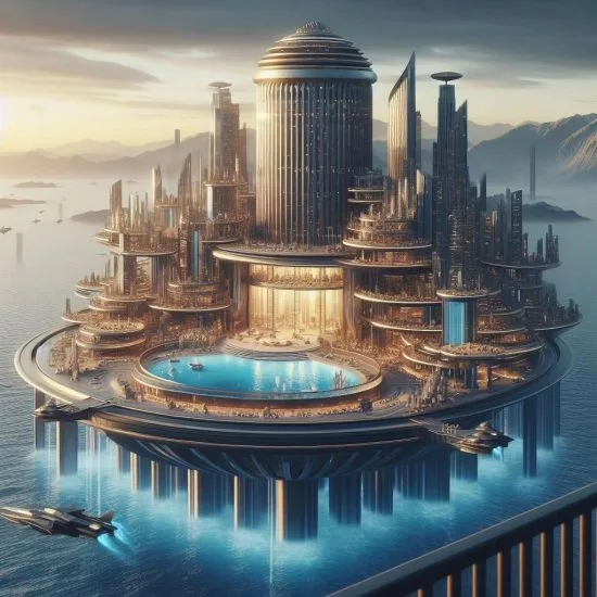 The Best Design of a Futuristic Water City