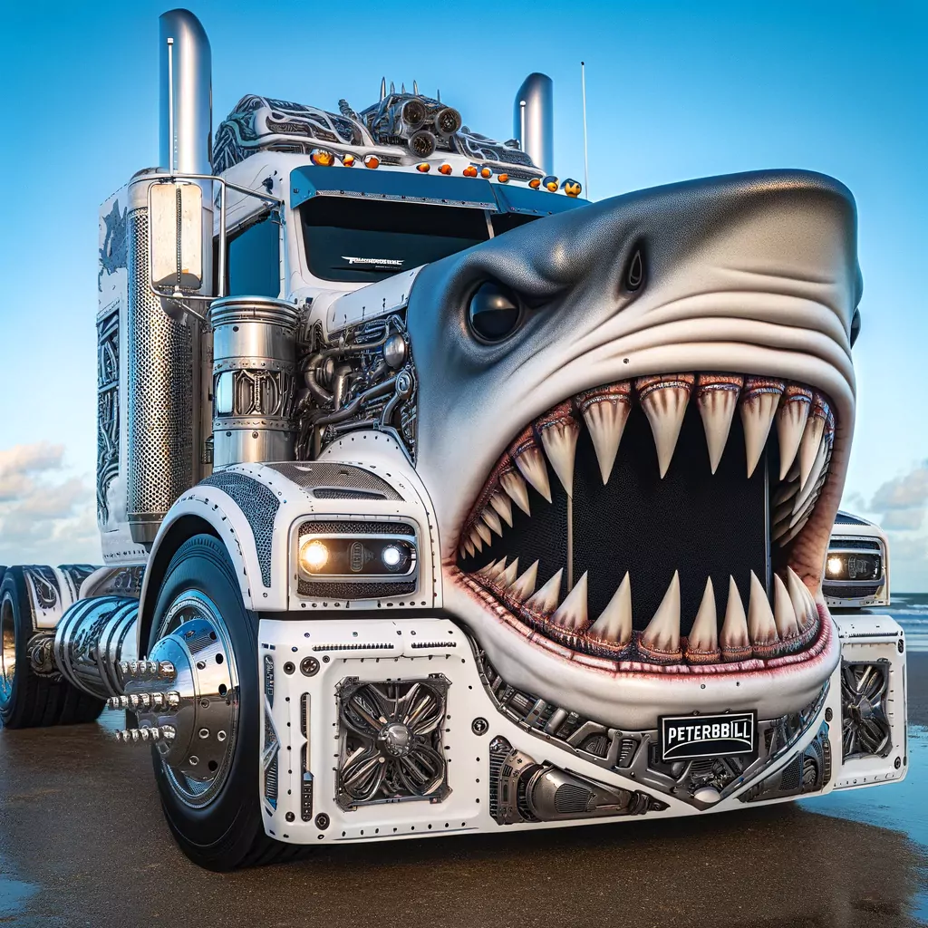 Oceanic Elegance: Unveiling Shark-Inspired Truck Designs