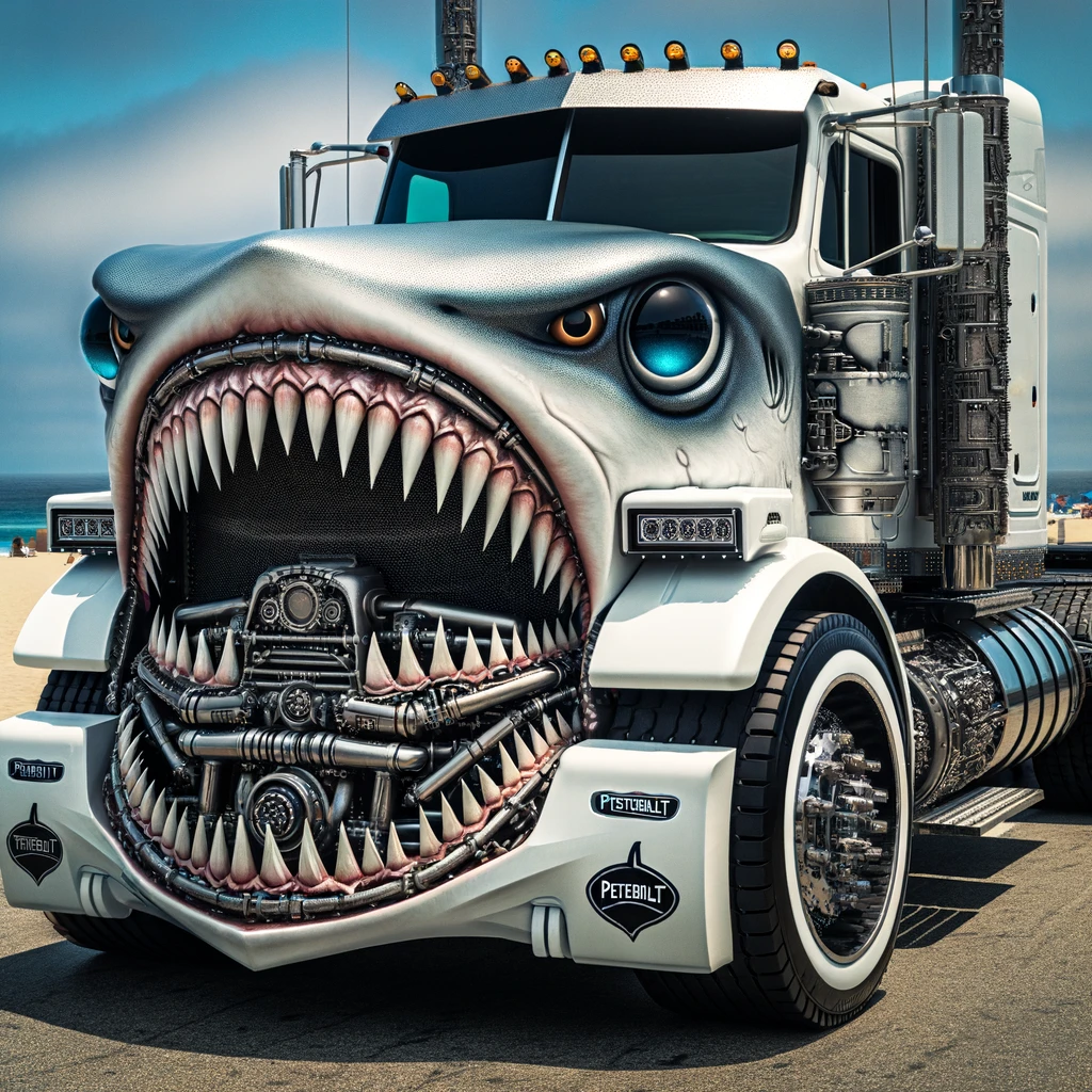 Oceanic Elegance: Unveiling Shark-Inspired Truck Designs