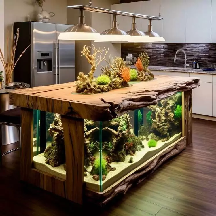 Impact of Wood Logs on Water Quality and Fish Health