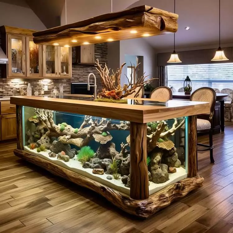 Impact of Wood Logs on Water Quality and Fish Health