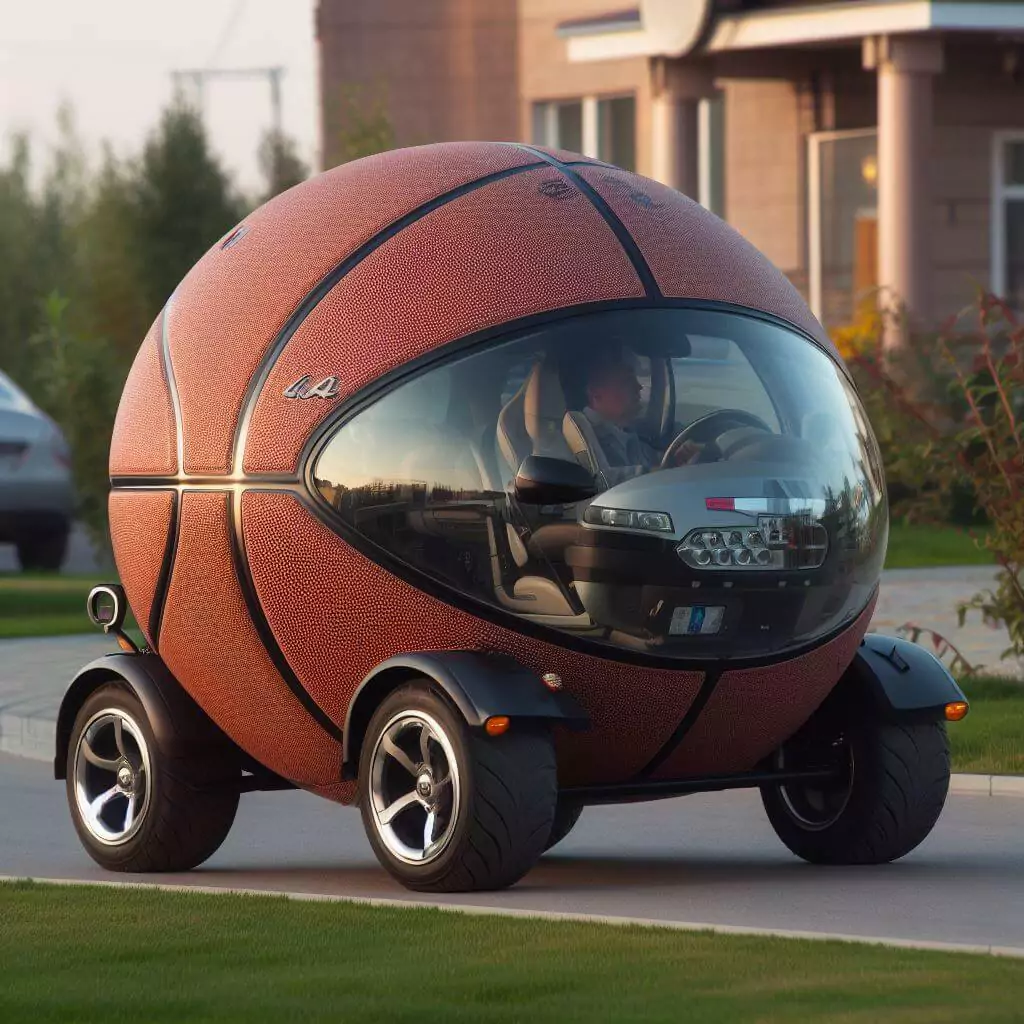 The Impact of Ball-Shaped Cars on Traffic Congestion