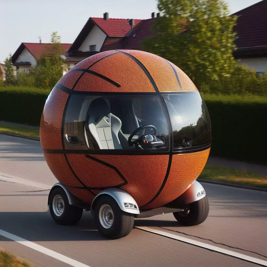 Ball-Shaped Cars: Redefining Urban Mobility and Road Safety