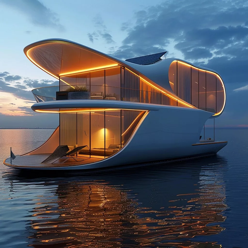 Unique Floating Home Features