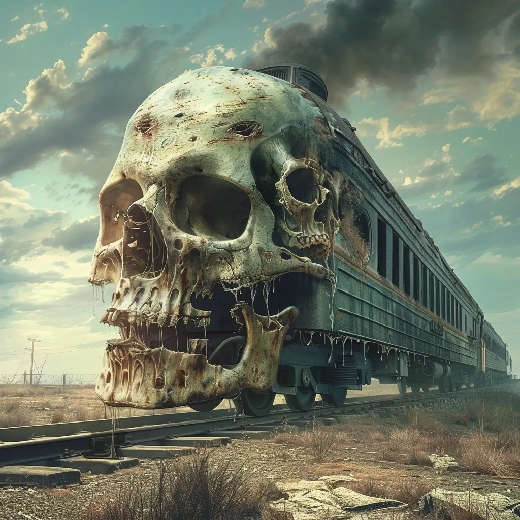 Vast Skull Train Image Collection