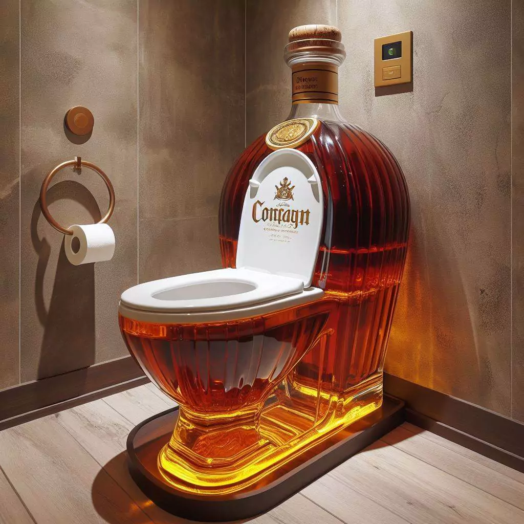 Unique Features and Customization Options for Alcohol Bottle Shaped Toilets