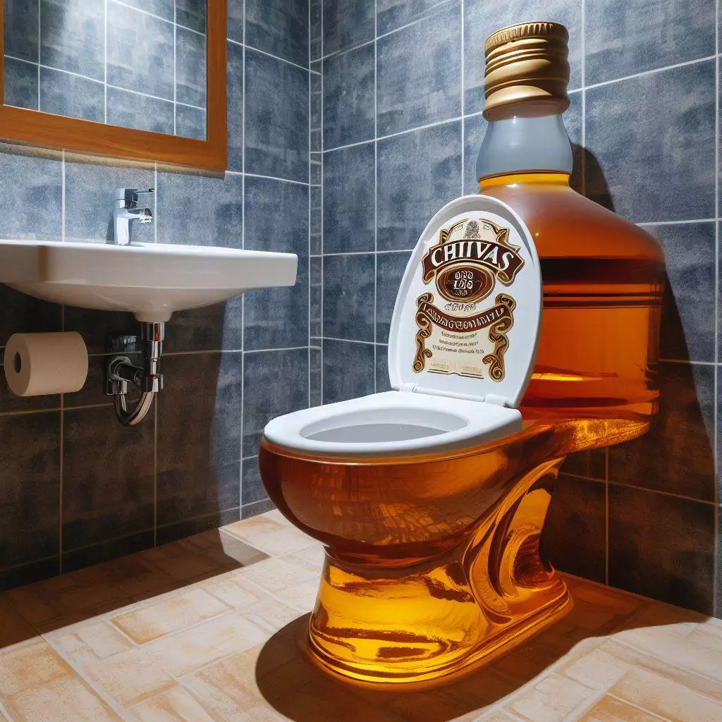 Environmental Impact of Alcohol Bottle Shaped Toilets