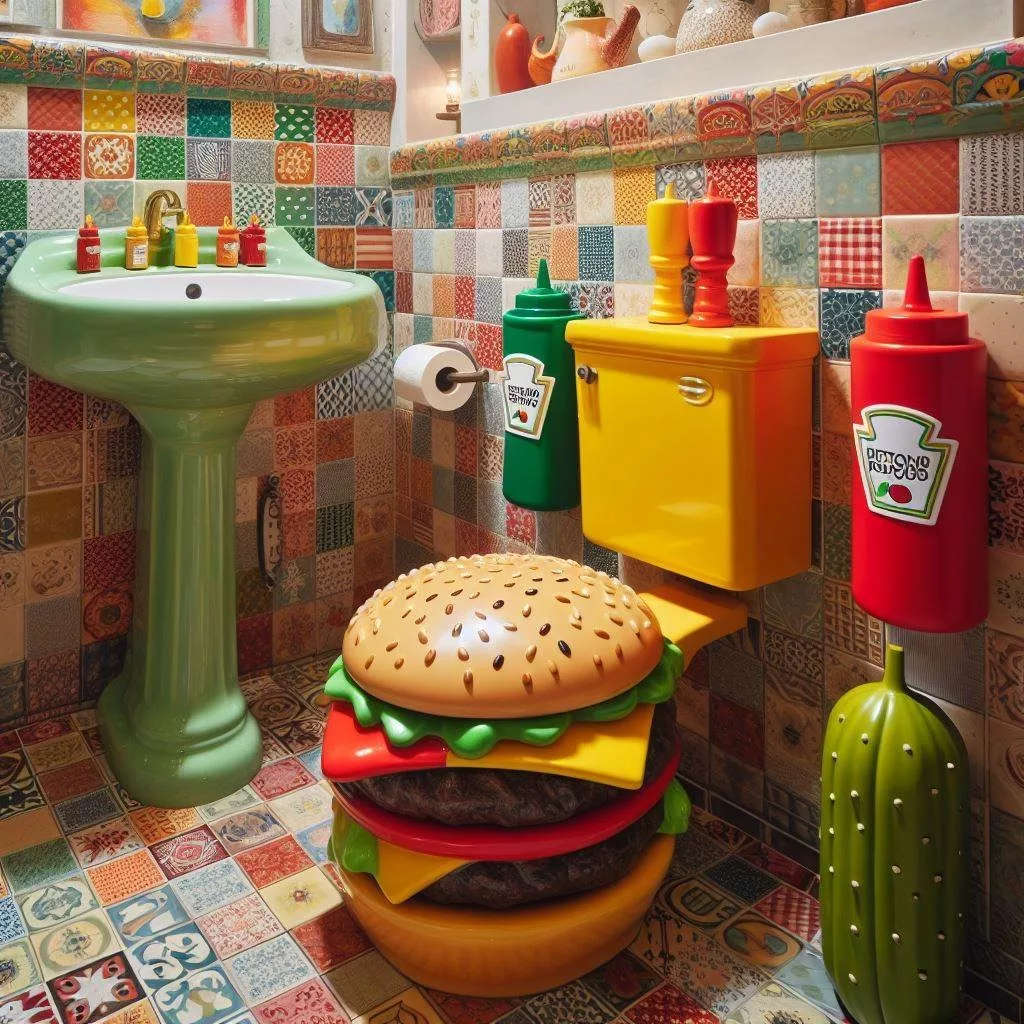 Maintaining Your Patty Throne: A Comprehensive Guide to Cleaning and Care for the Hamburger-Shaped Toilet