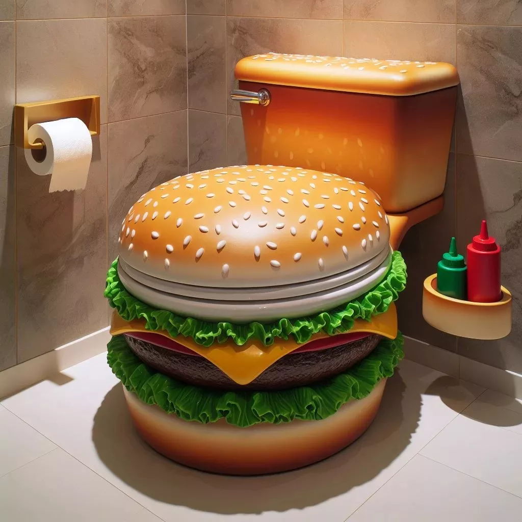 Flush It with Style: The Art and Architecture of the Hamburger Toilet