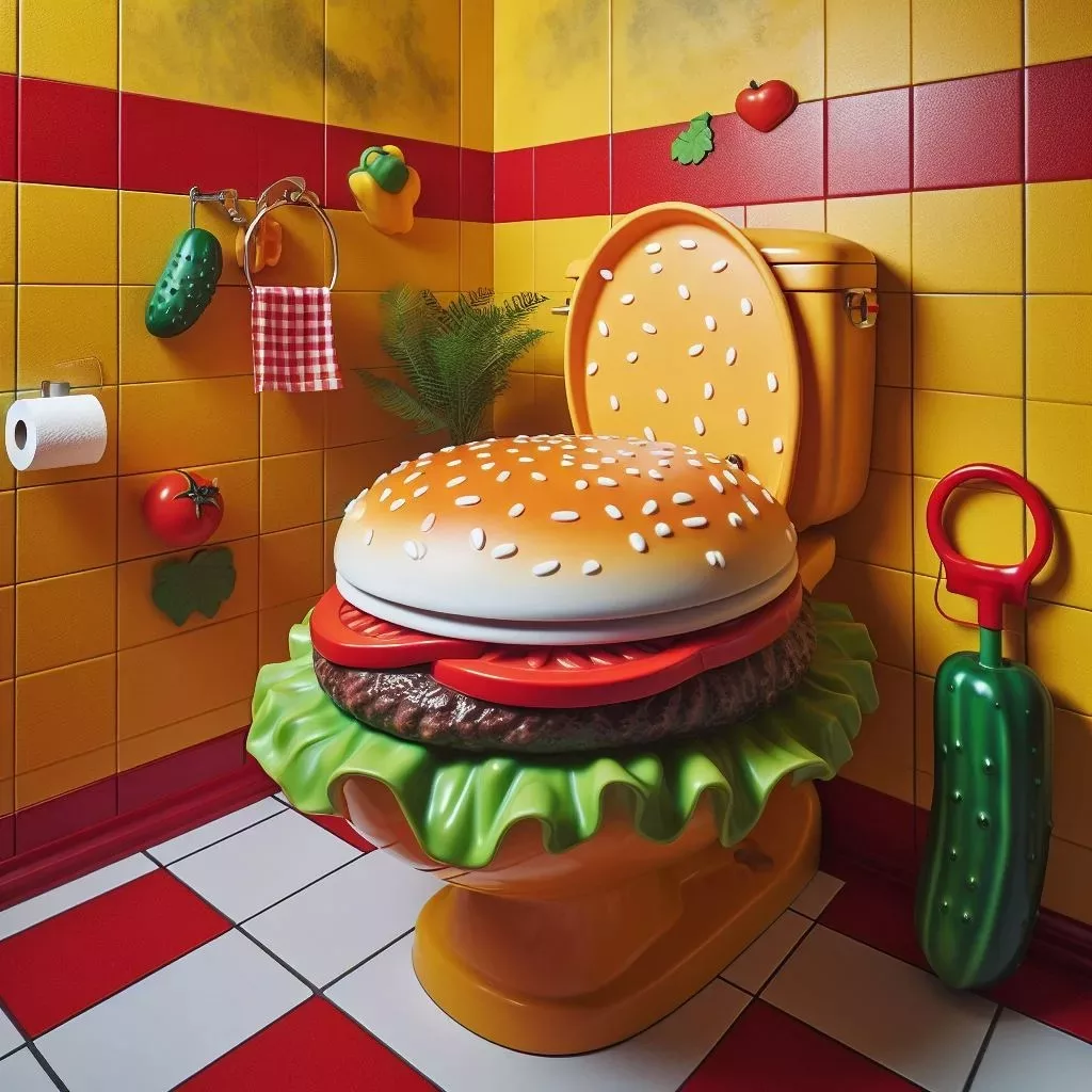 The Future of Lavatories: Predicting the Next Wave of Innovation Inspired by the Hamburger-Shaped Toilet