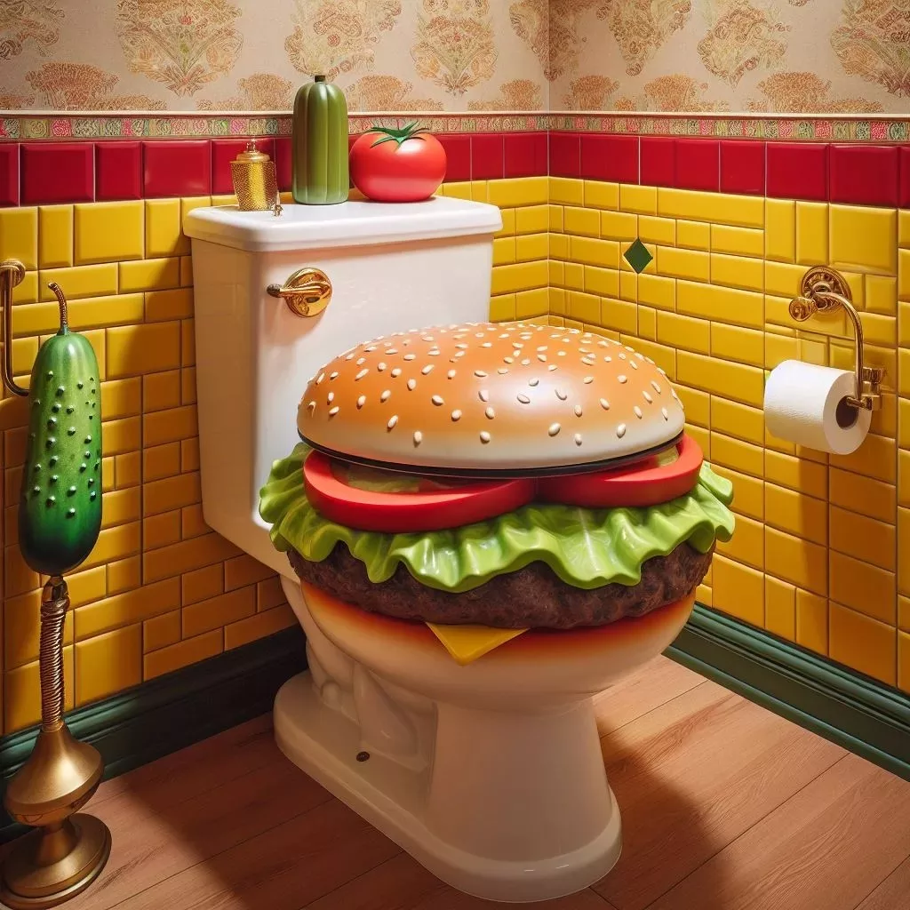 The Future of Lavatories: Predicting the Next Wave of Innovation Inspired by the Hamburger-Shaped Toilet