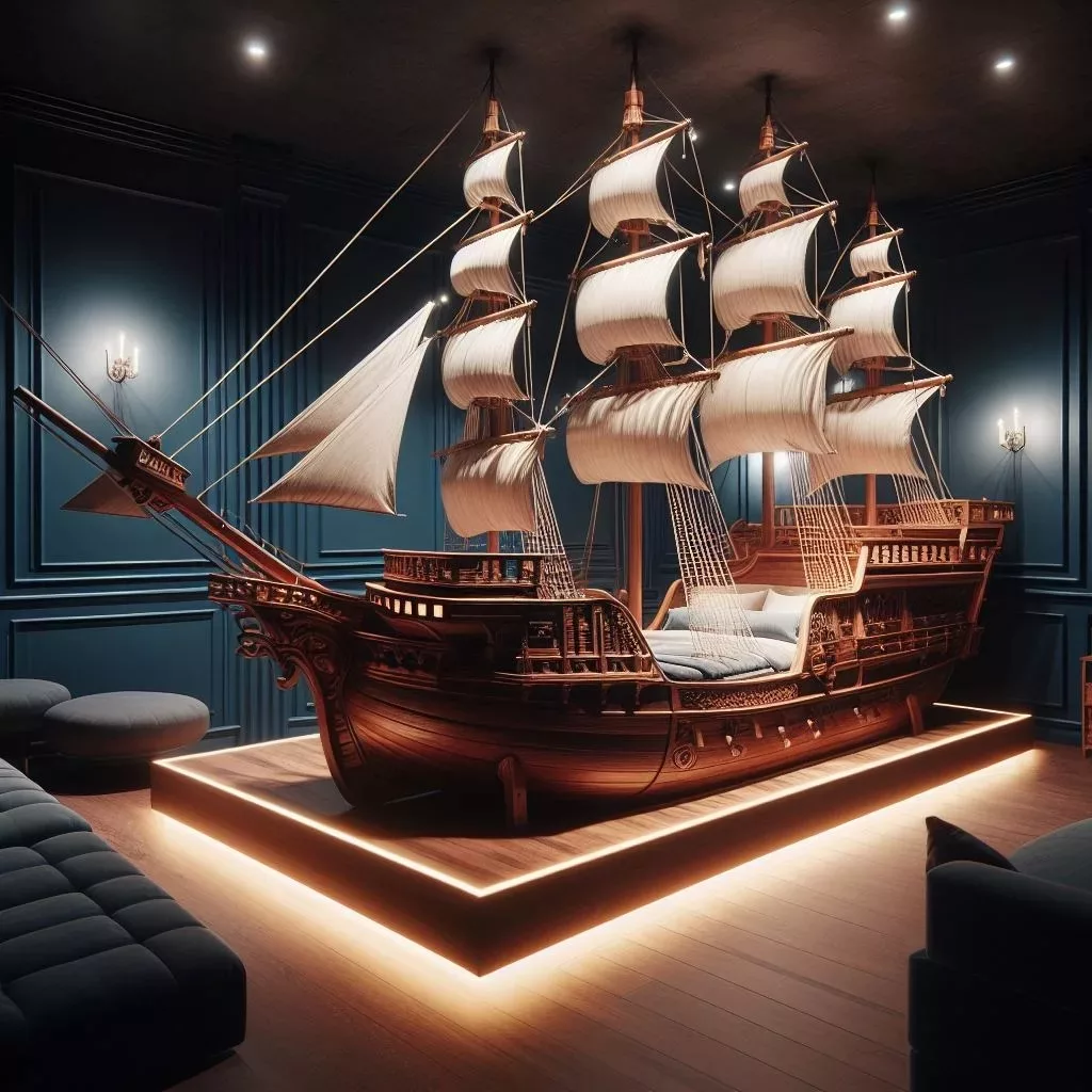 Setting Sail for Style: Decorating with Ship-Inspired Beds
