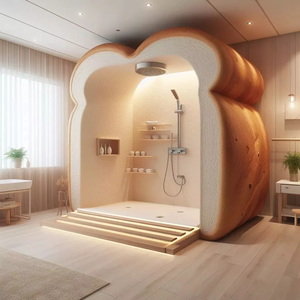 Unusual Bread Shaped Bathrooms: A Unique Twist in Bathroom Design