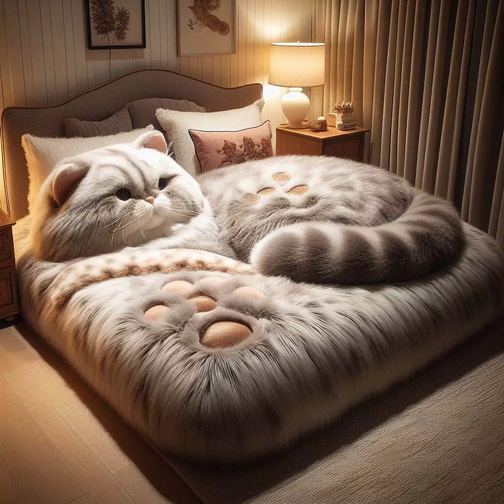 Colorful Cat Caves as Art Pieces