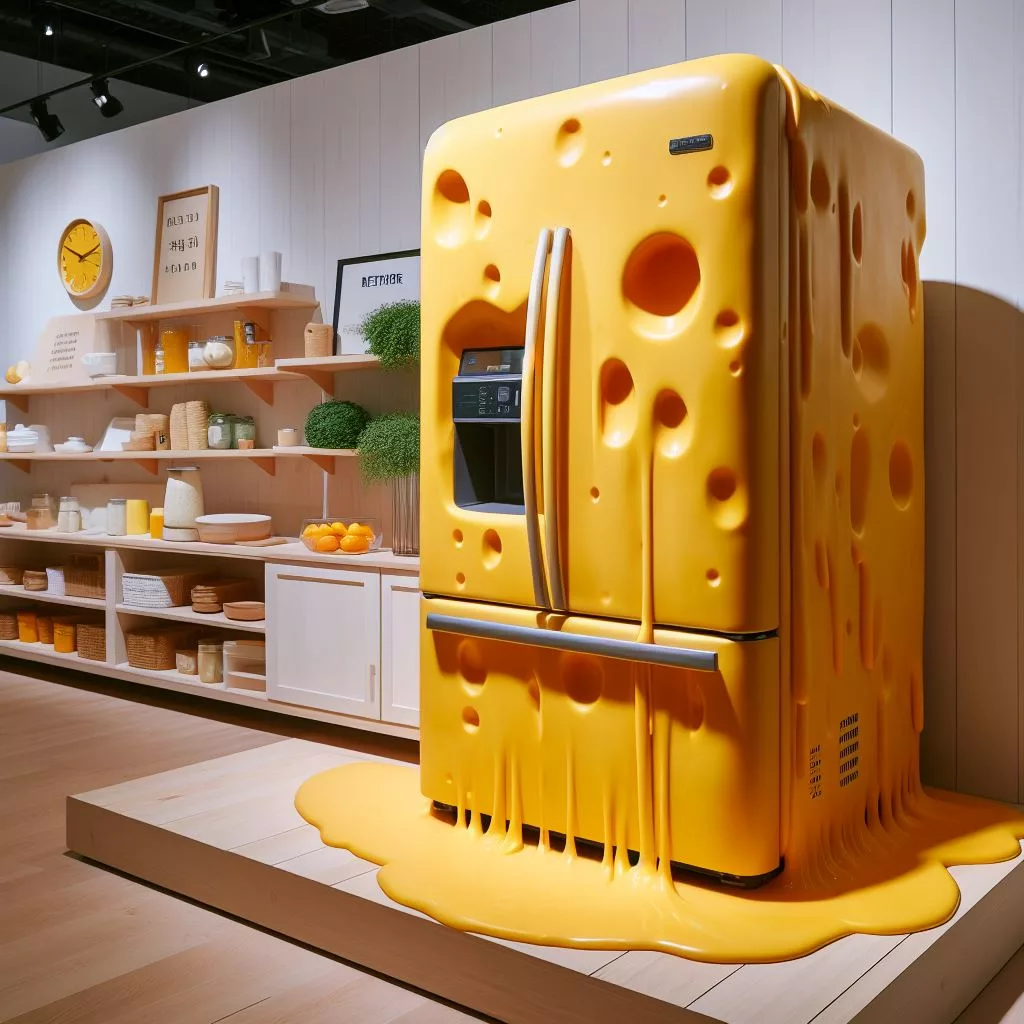 Beyond Storage: Exploring Creative Uses for Your Cheese-Inspired Fridge