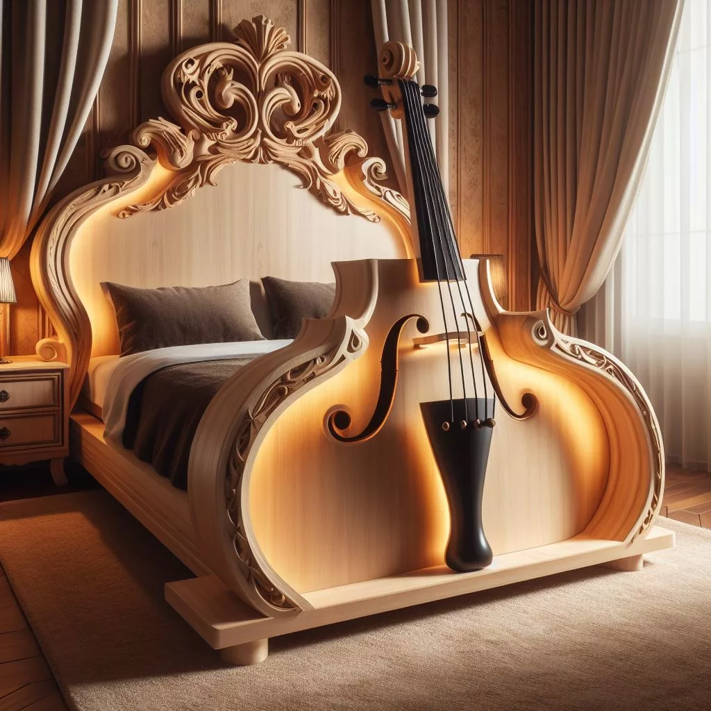 Slumber in Style: The Ultimate Guide to Violin-Shaped Beds