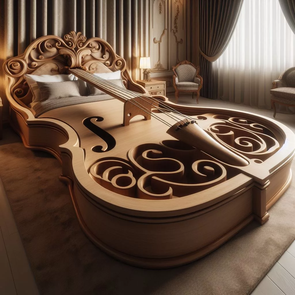 A Night at the Symphony: The Sensory Experience of a Violin-Shaped Bed