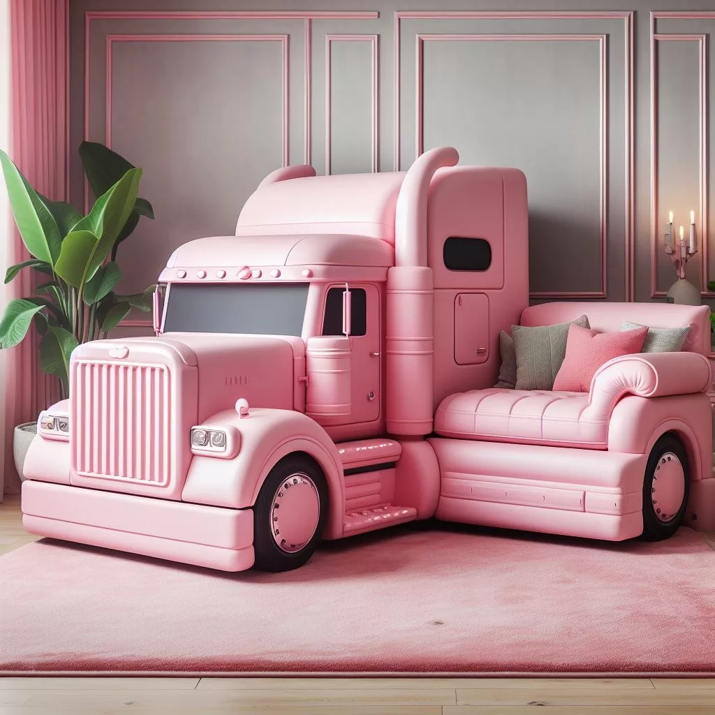 Semi Truck Sofa: The Perfect Way to Celebrate Your Truck Driving Heritage