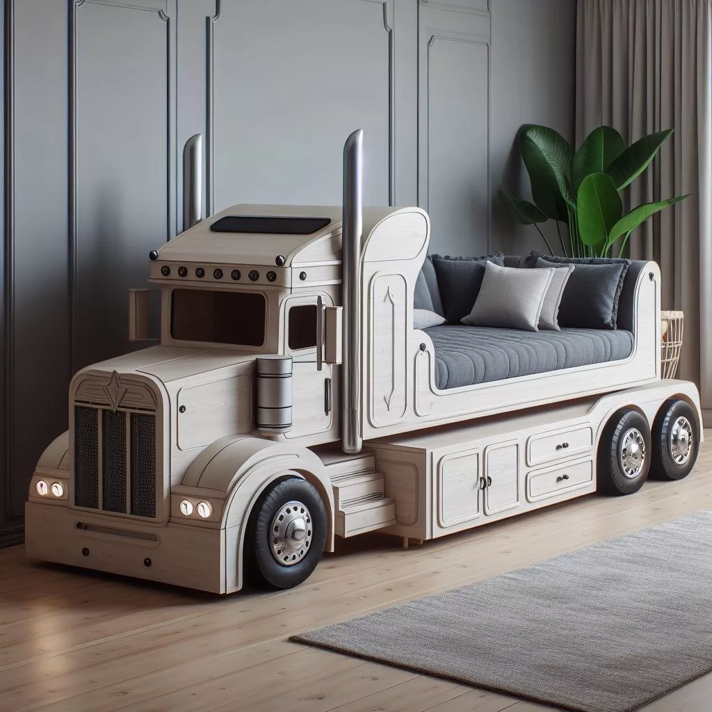 Semi Truck Sofa: The Ultimate Conversation Starter for Your Living Room