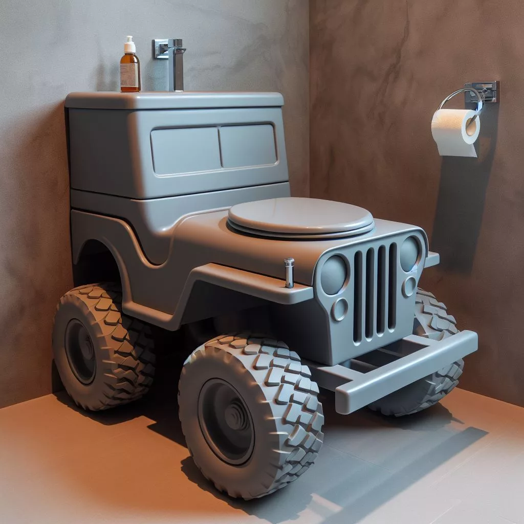 Unleash the Wild: Jeep Toilet for the Ultimate Camper Van Conversion