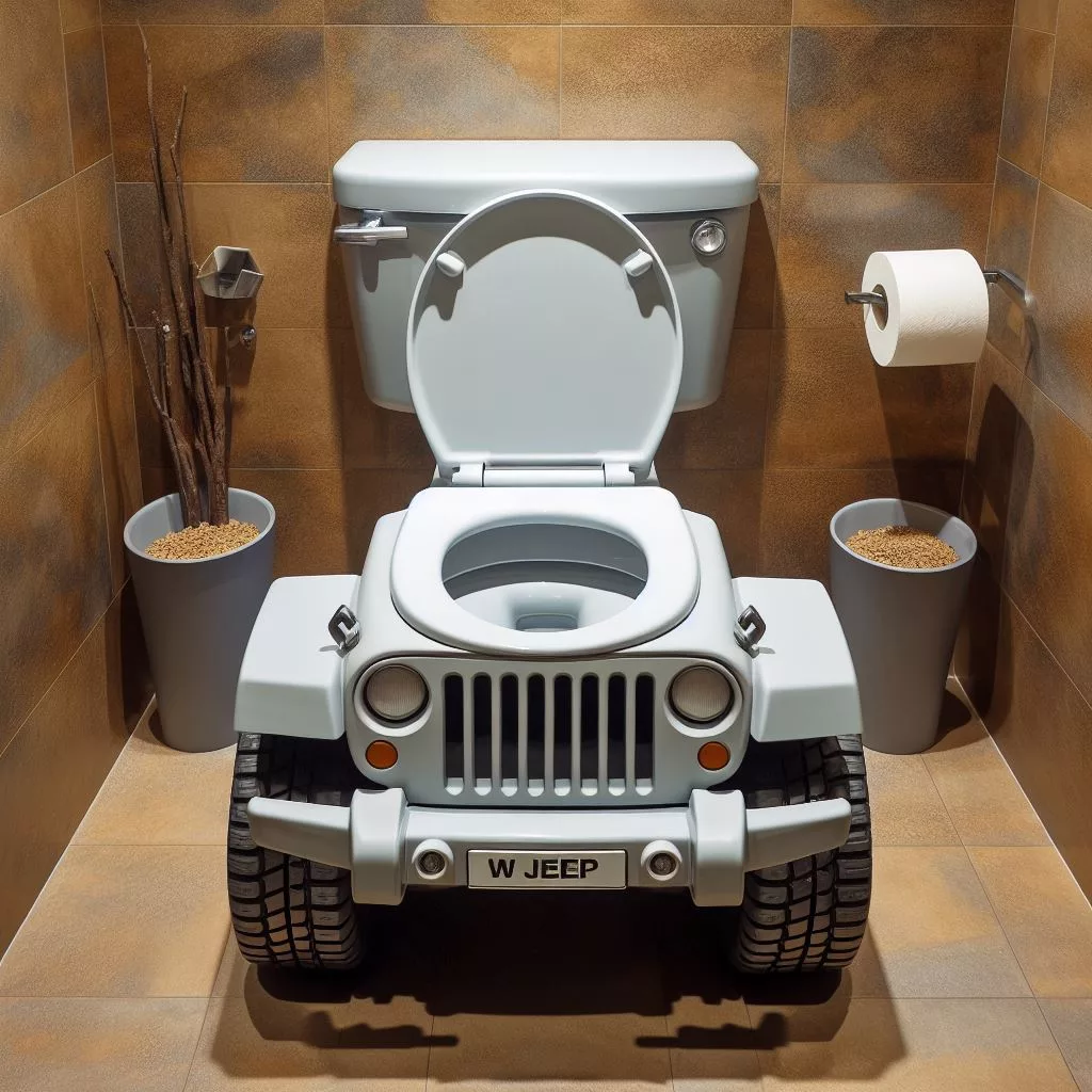 Military-Grade Comfort: Jeep Toilet for Tactical Operations