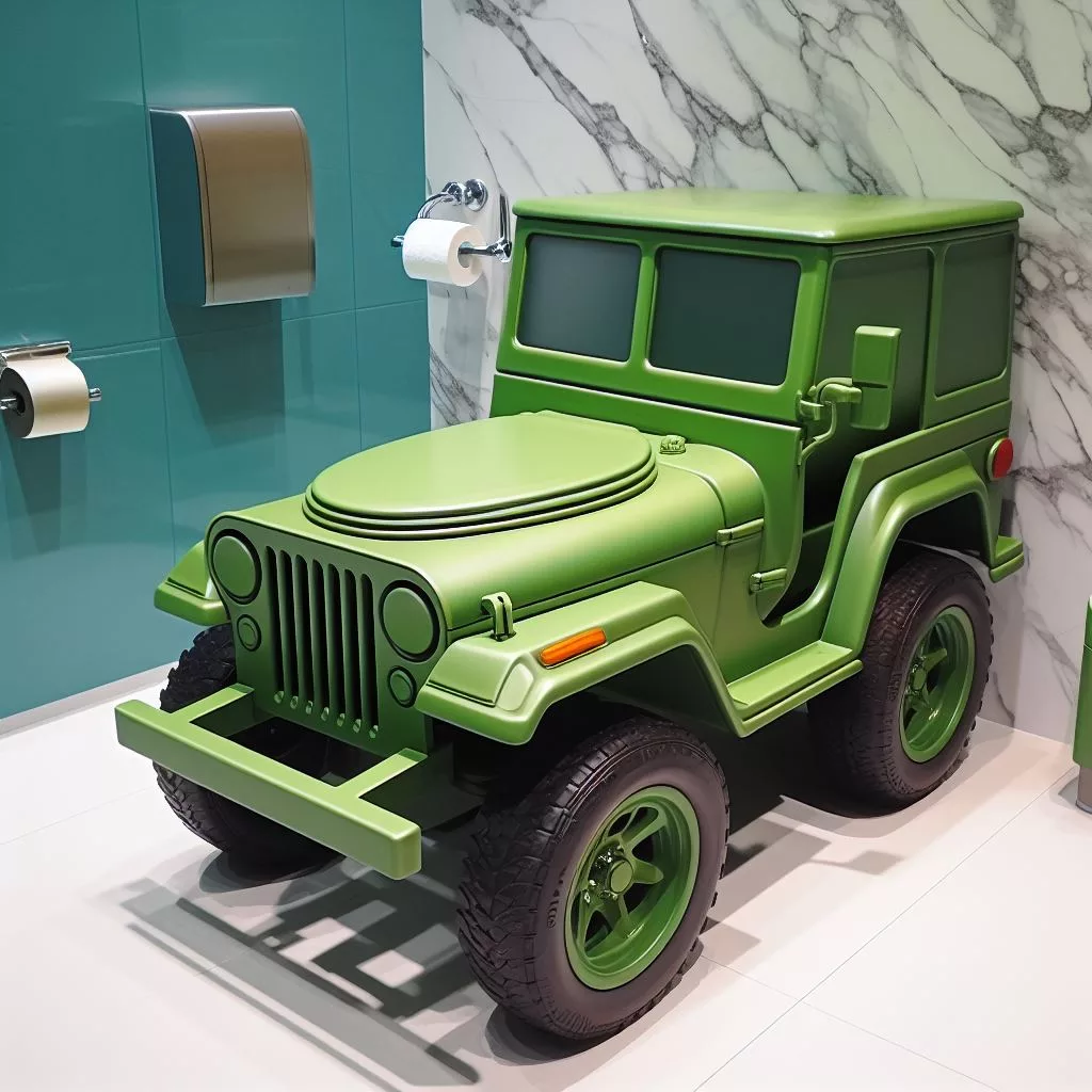 Trailside Sanctuary: Jeep Toilet for Backcountry Adventures