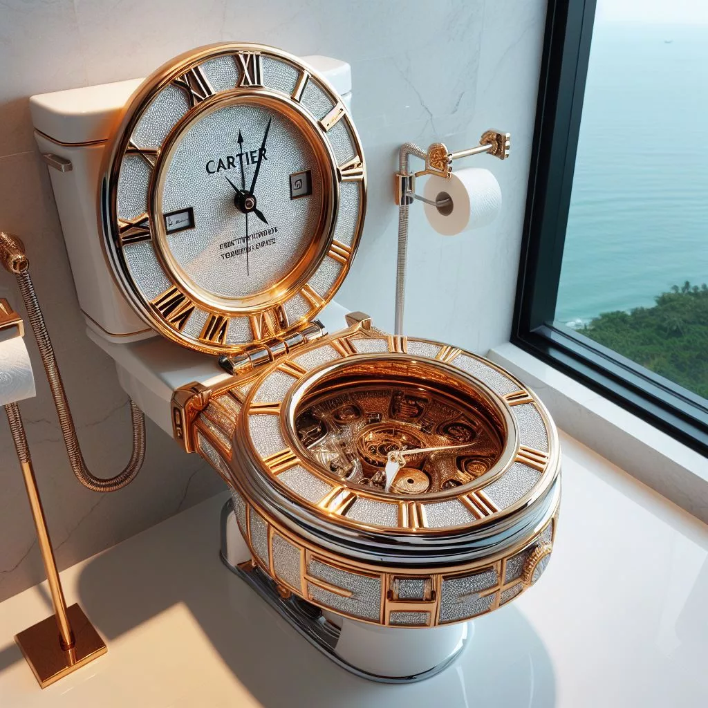 Creative Ideas for Toilet Clocks