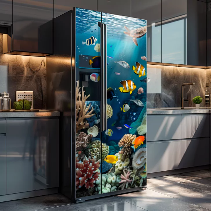 Integrating Aquarium Inspired Fridges into Your Kitchen