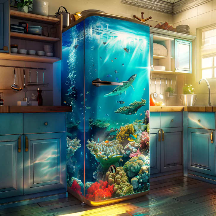 Features and Benefits of Aquarium Inspired Fridges