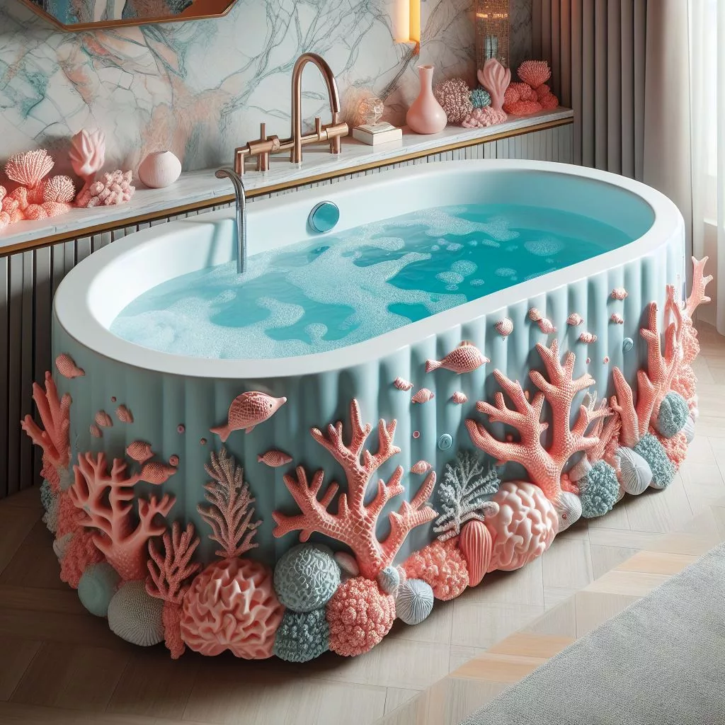 Benefits of the Coral-Shaped Bathtub