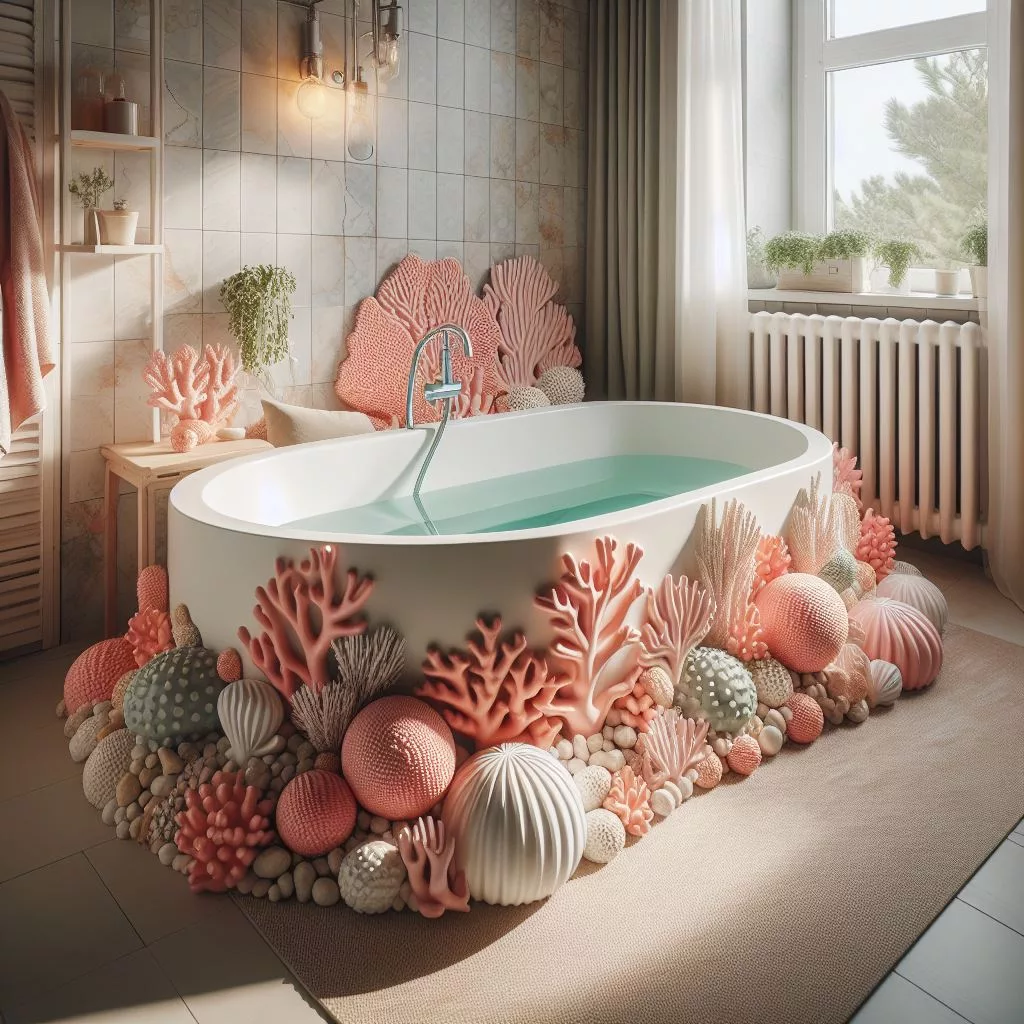 Benefits of the Coral-Shaped Bathtub