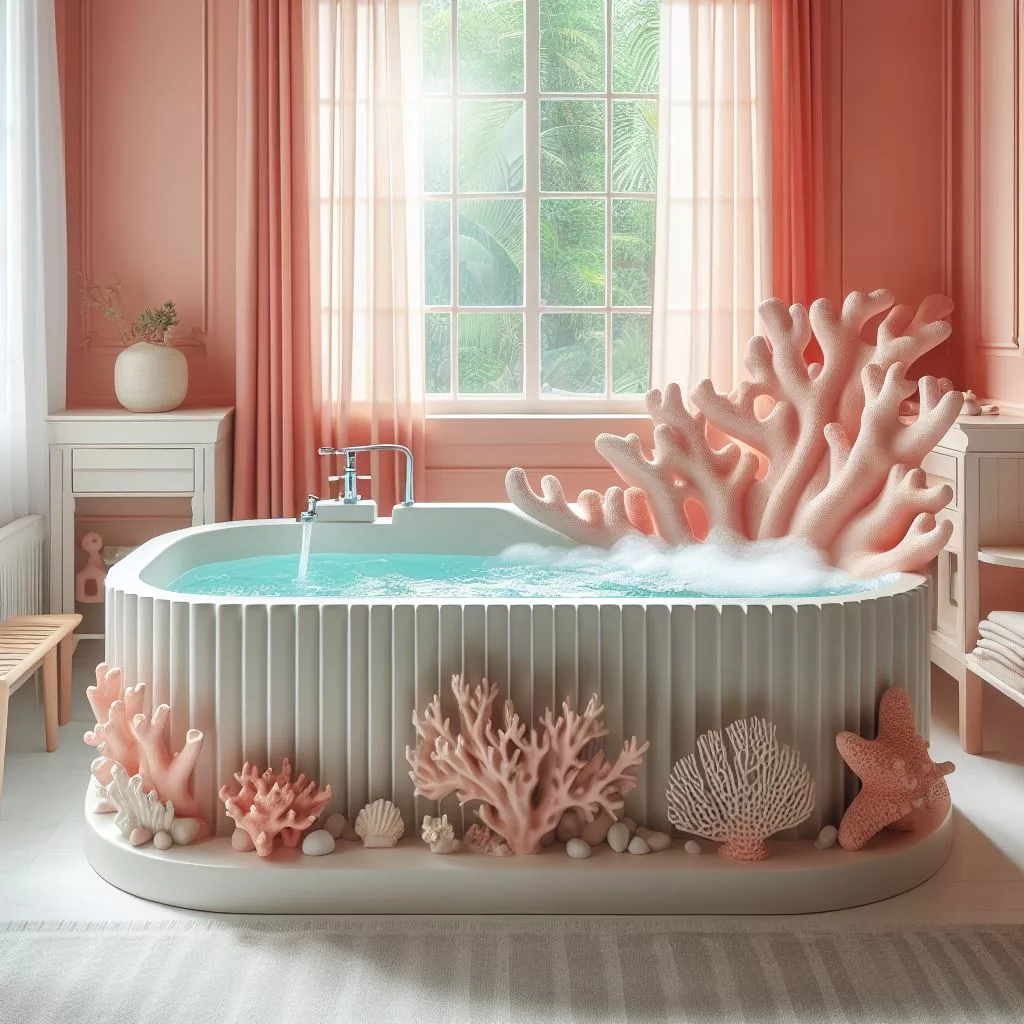 Features of the Coral-Shaped Bathtub