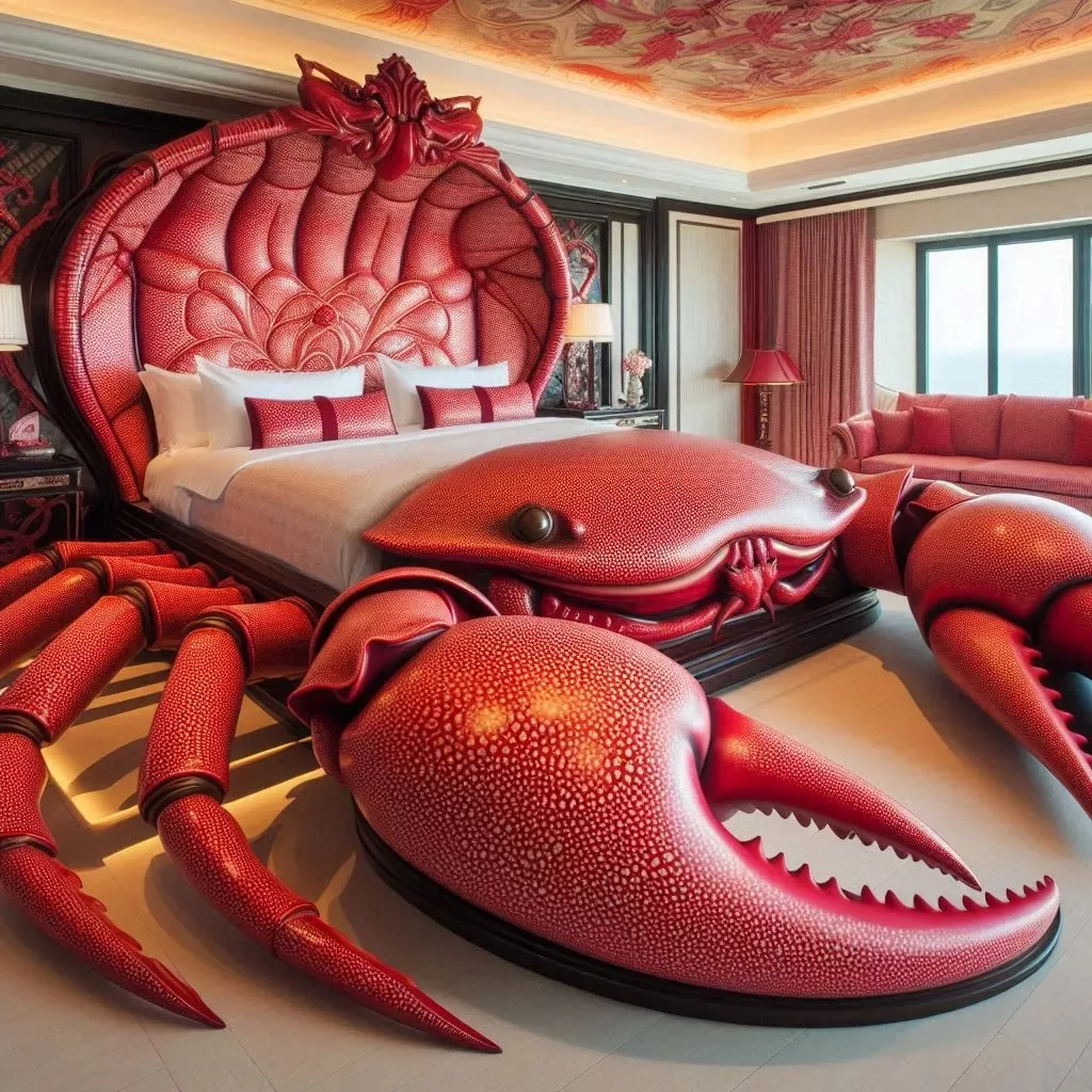 Integrating a Crab-Shaped Bed into Your Home Decor