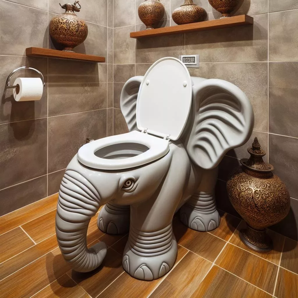 Key Features of Elephant-Shaped Toilets