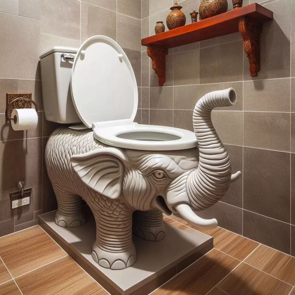 The Concept of Elephant-Shaped Toilets