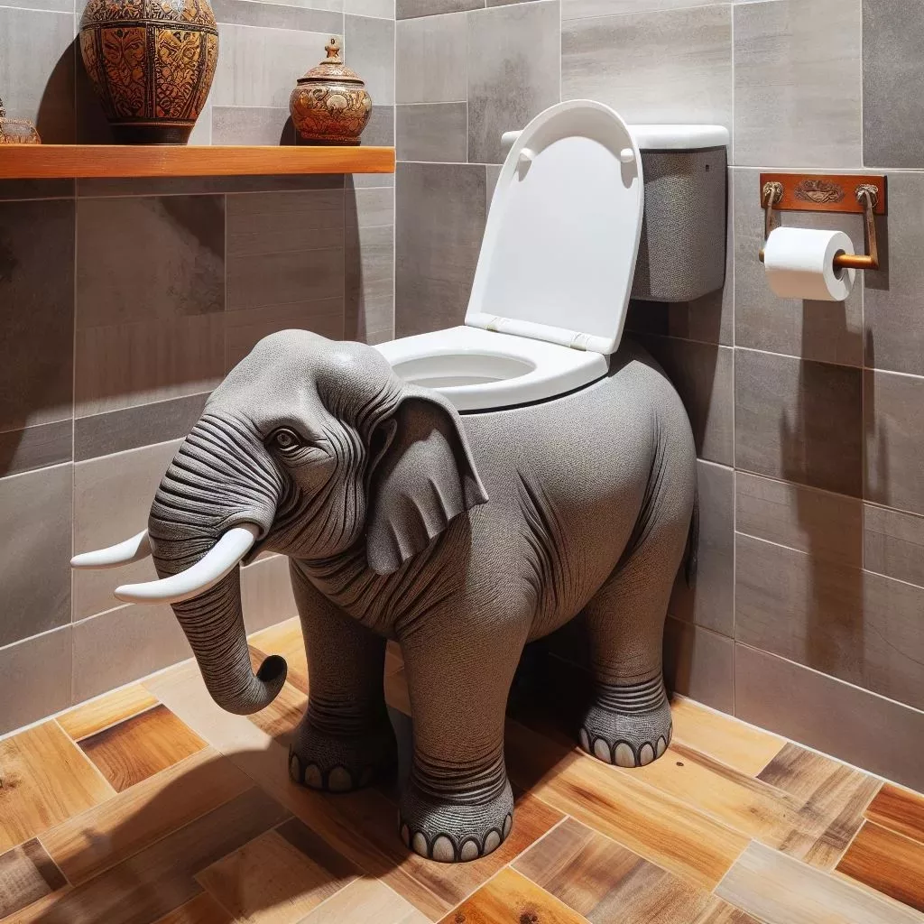 Benefits of Elephant-Shaped Toilets