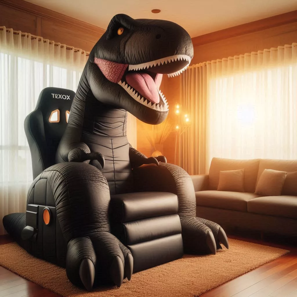 Key Features of Giant Dinosaur Gaming Chairs