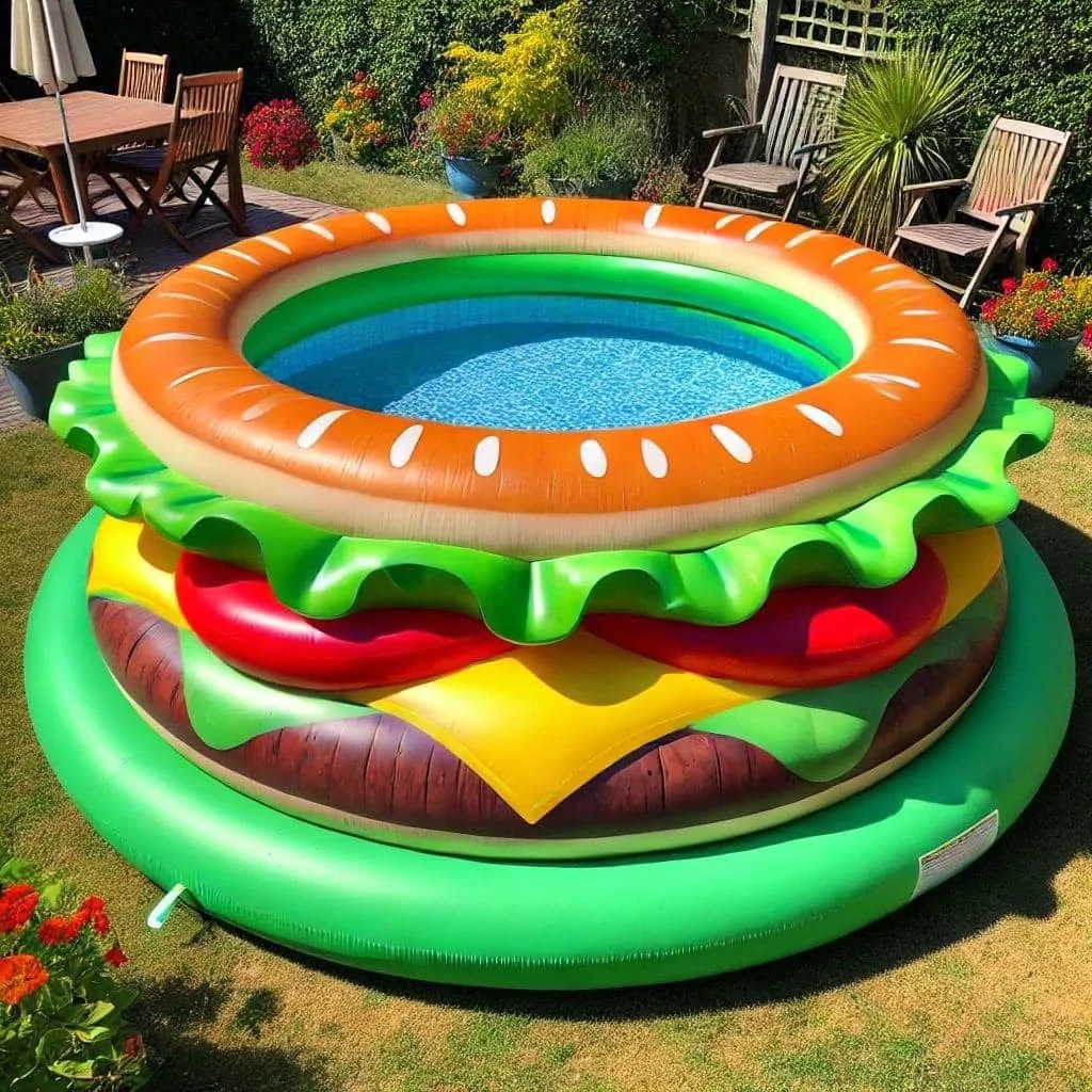 Integrating Hamburger Shaped Pools into Your Backyard