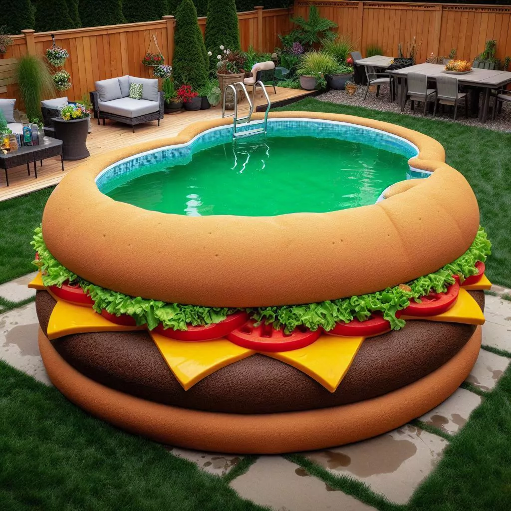 The Cultural Impact of Hamburger Shaped Pools