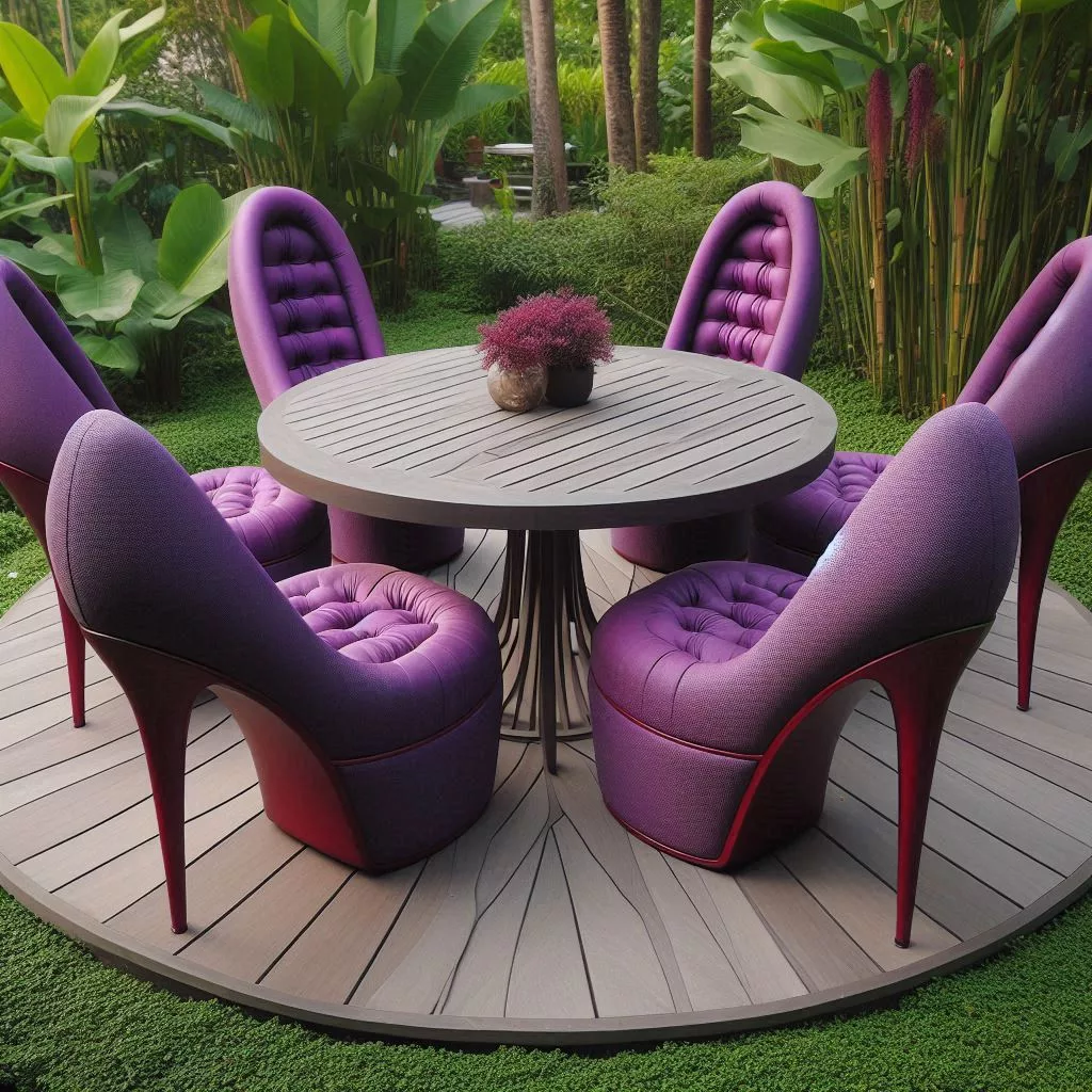 Benefits of High Heel Patio Sets