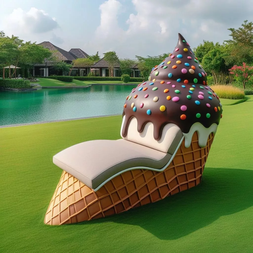 Maintaining Your Ice Cream Cone-Shaped Sun Lounge