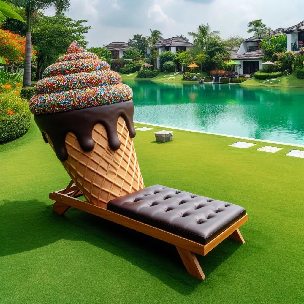 Benefits of the Ice Cream Cone-Shaped Sun Lounge