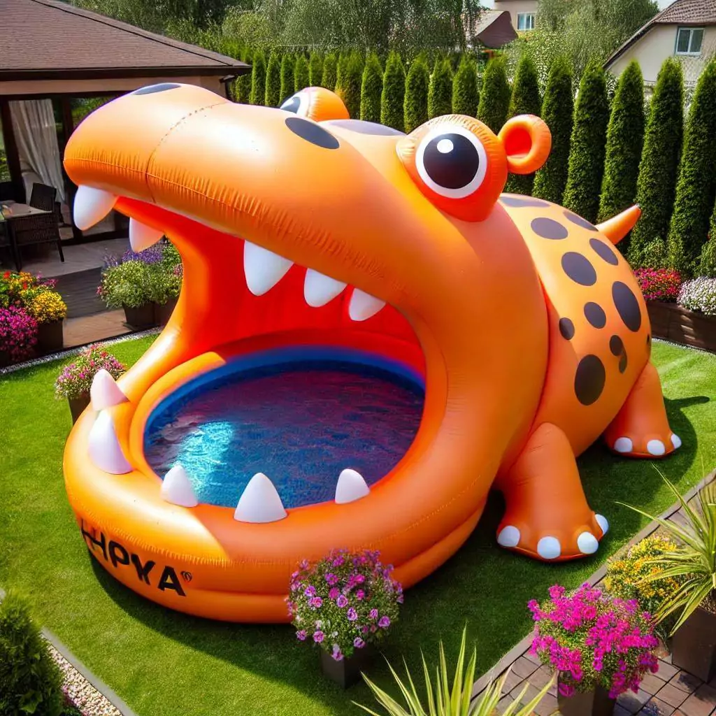 Inflatable Hippo Pools