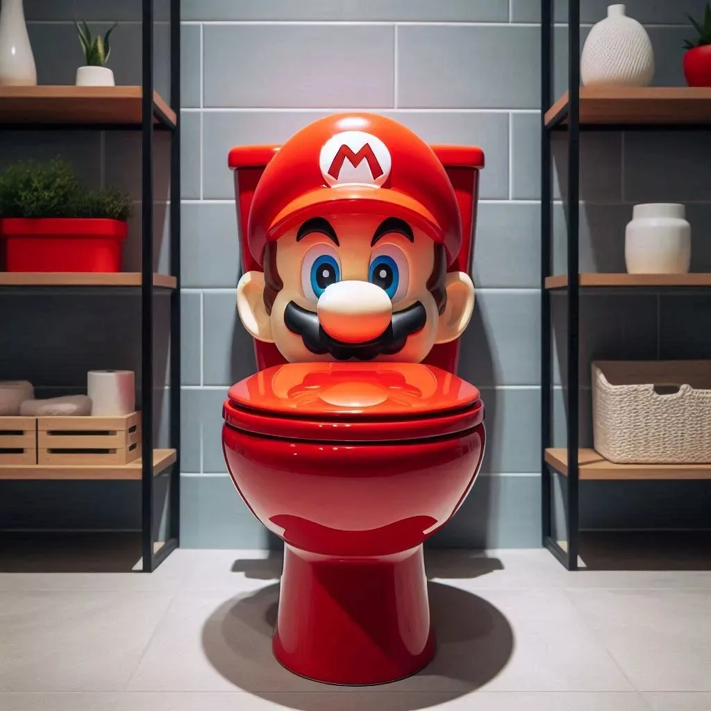 The Charm and Appeal of Mario Inspired Toilets