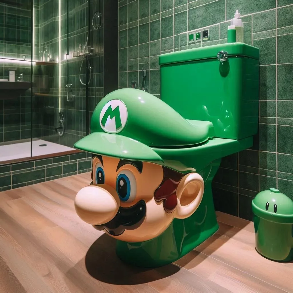 Exploring Different Mario Inspired Toilet Designs