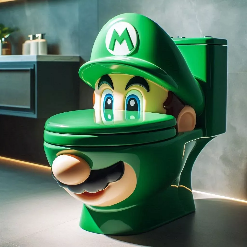 The Charm and Appeal of Mario Inspired Toilets