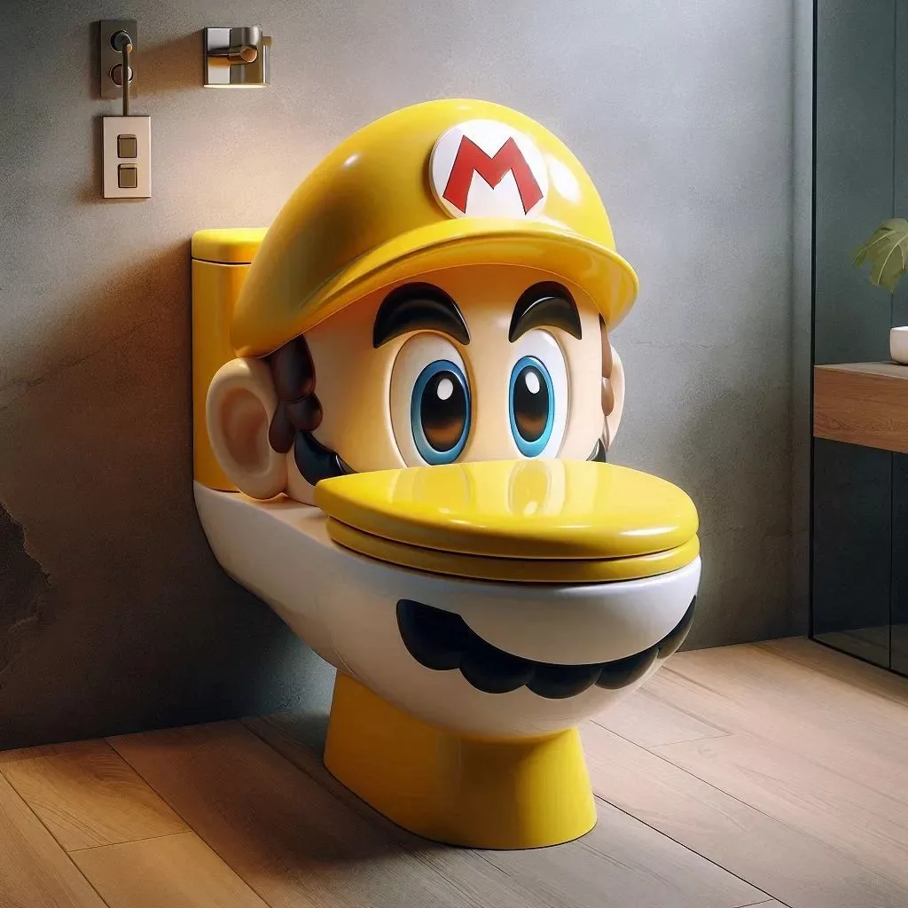 Integrating Mario Inspired Toilets into Your Home