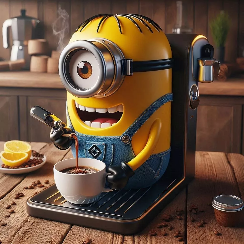 How to Use the Minion Shaped Coffee Maker